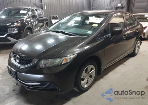 2013 Honda Civic Lx from USA, damaged, VIN 19XFB2F53DE217395